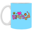 Blessed Flowers-11oz White Mug