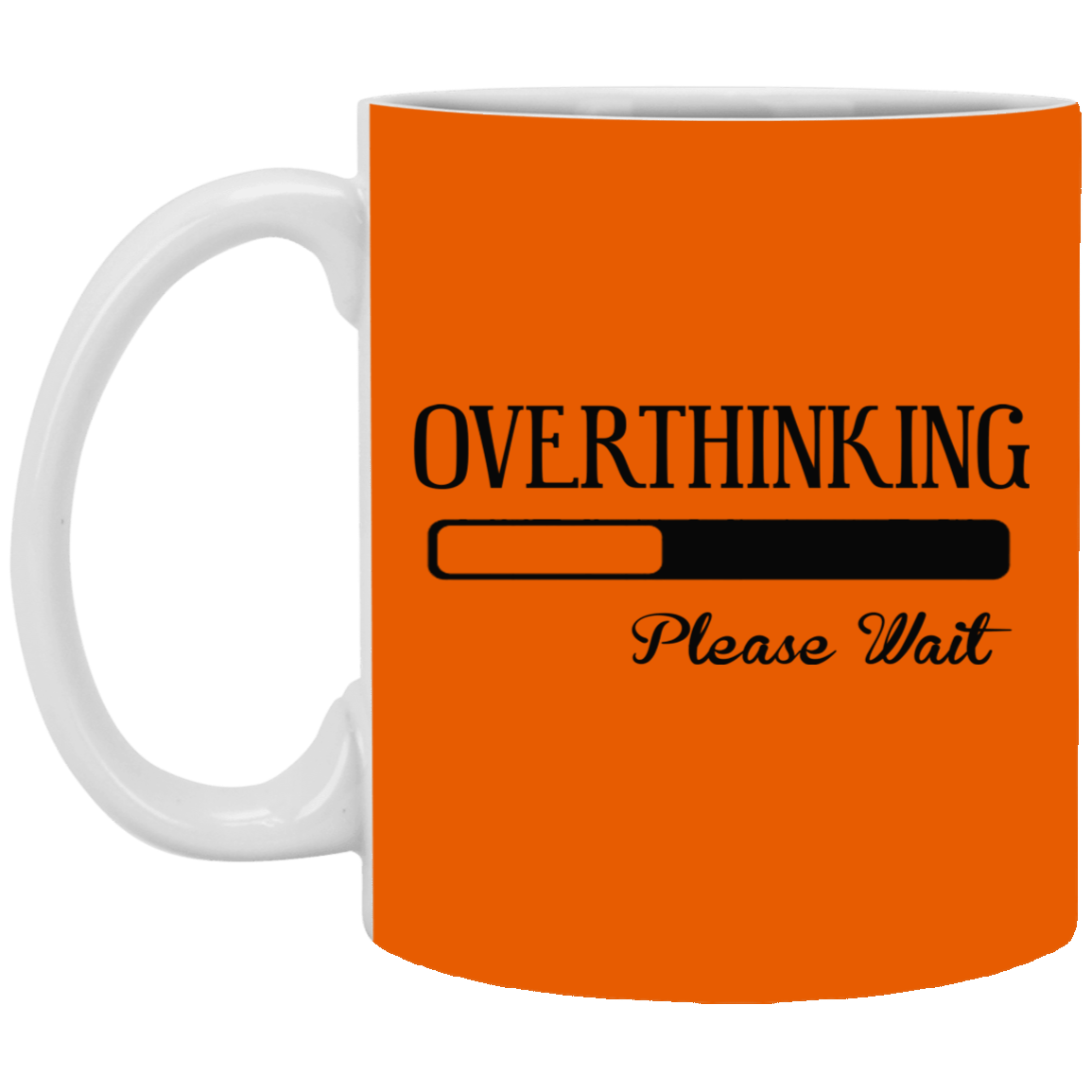 Overthinking-11oz White Mug