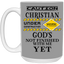 Christian Under Construction-15oz White Mug