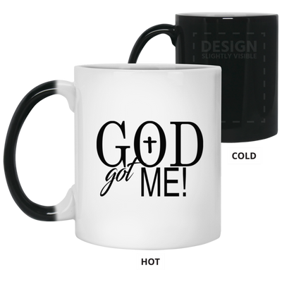 God Got Me-11oz Color Changing Mug