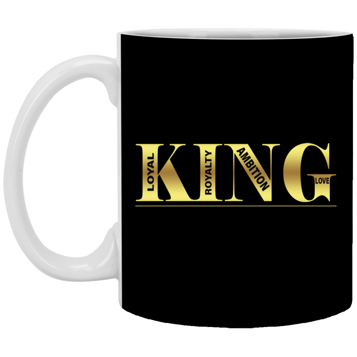 King-11oz White Mug