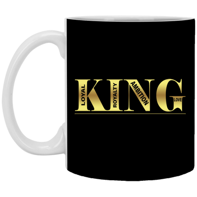 King-11oz White Mug