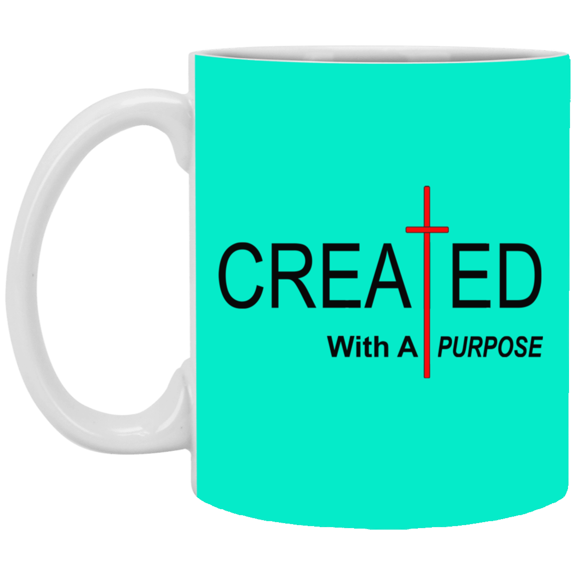 Created With Purpose-11oz White Mug