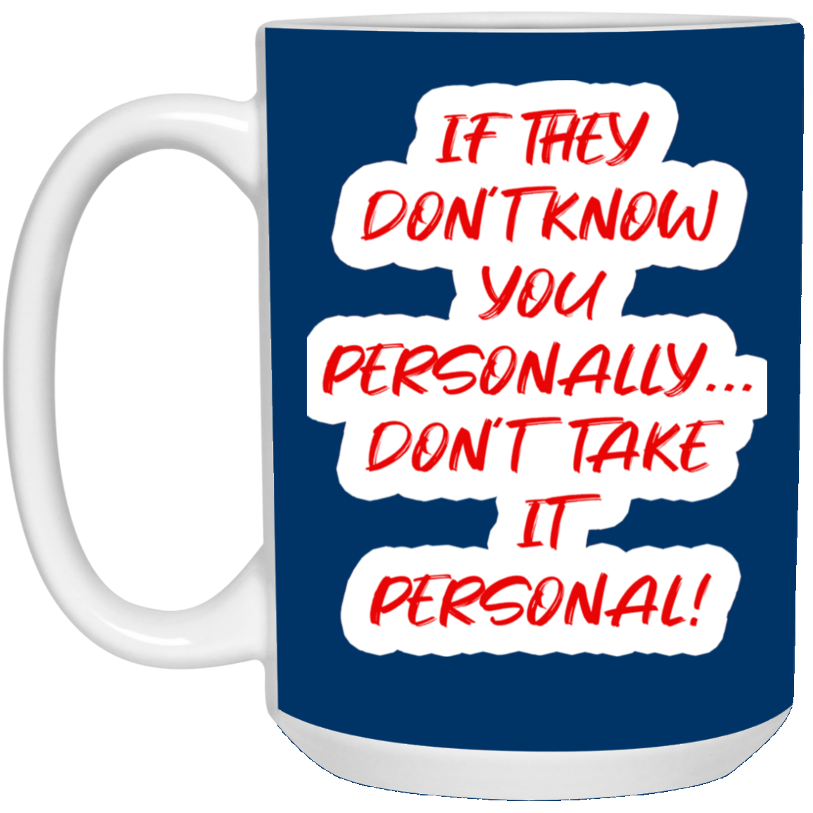 Personal-15oz White Mug