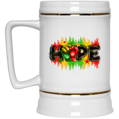 Hope Fist-Beer Stein 22oz.