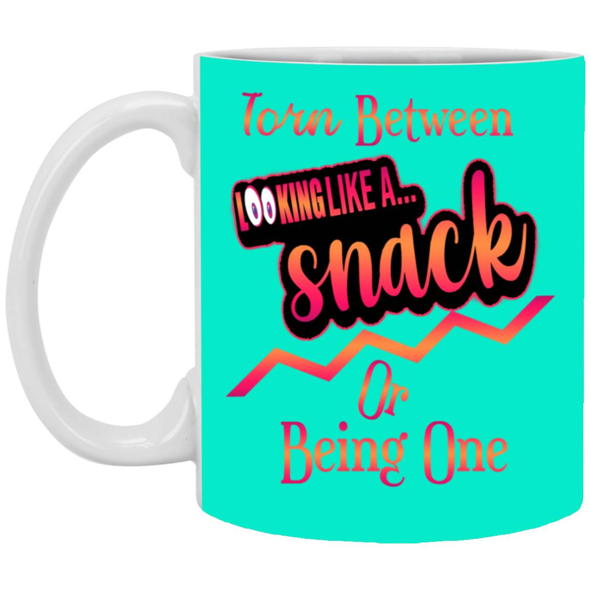 A Snack-Crying-11oz White Mug