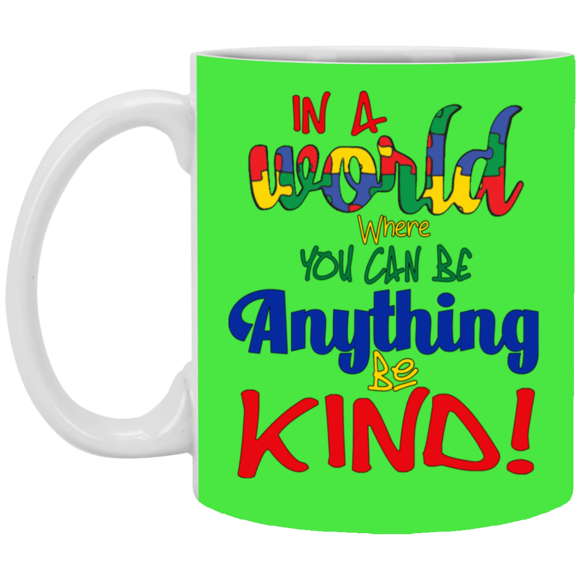 Be Kind-11oz White Mug