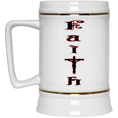 Faith-Beer Stein 22oz.