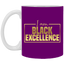 Black Excellence-11oz White Mug