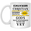 Christian Under Construction-11oz White Mug