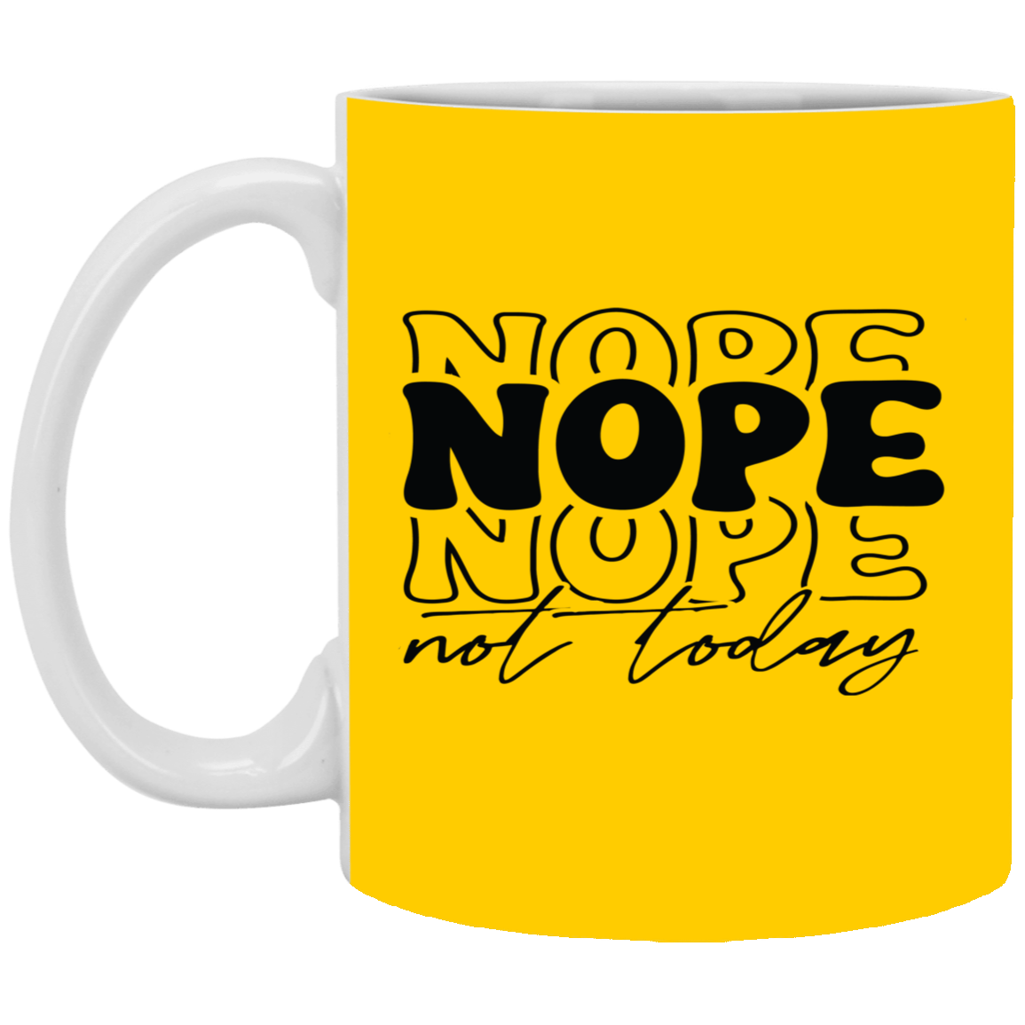 Nope-11oz White Mug