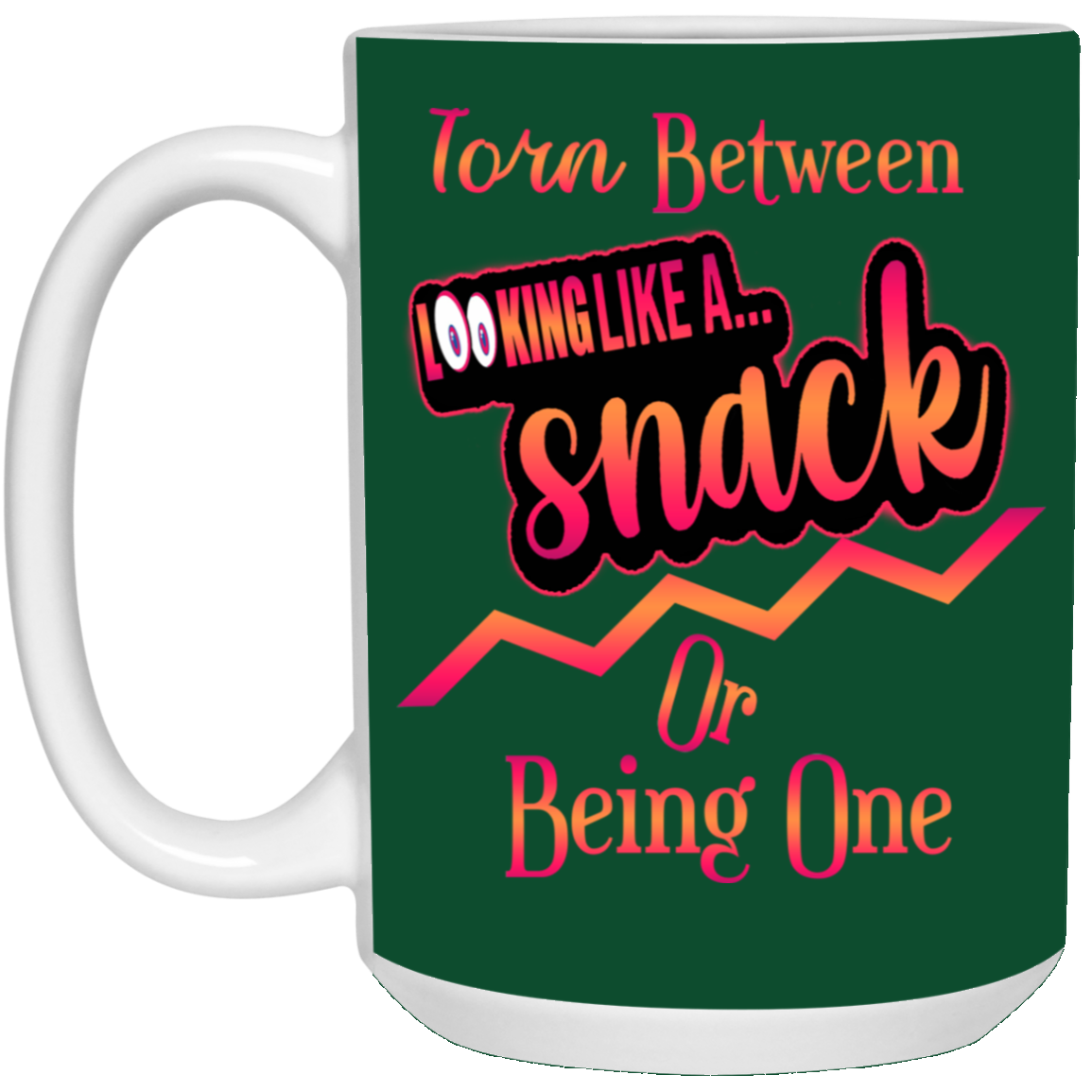 A Snack-15oz White Mug