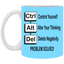 Ctrl-Alt-Del-11oz White Mug