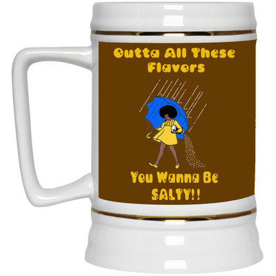 Salty-Black Girl-Beer Stein 22oz.