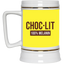 Choc-Lit-Beer Stein 22oz.