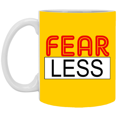 Fear-Less-11oz White Mug