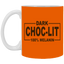 Dark Choc-Lit-11oz White Mug