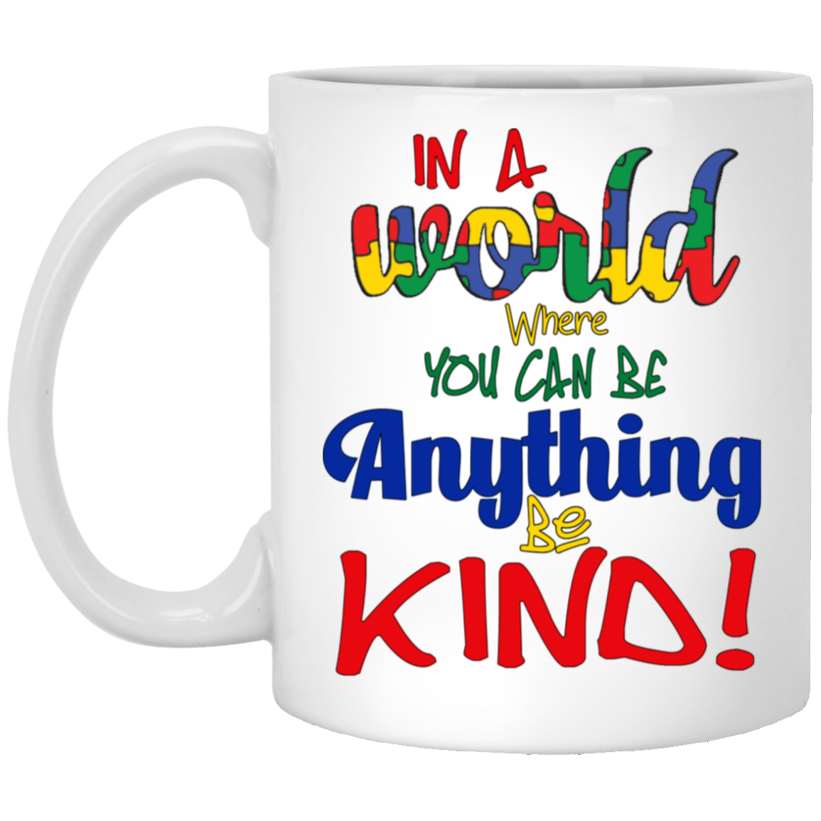 Be Kind-11oz White Mug
