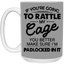 Rattle My Cage-15oz White Mug