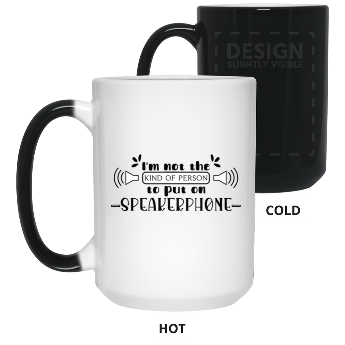 Speakerphone-15oz Color Changing Mug