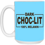 Dark Choc-Lit-15oz White Mug