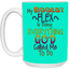 Biggest Flex-15oz White Mug