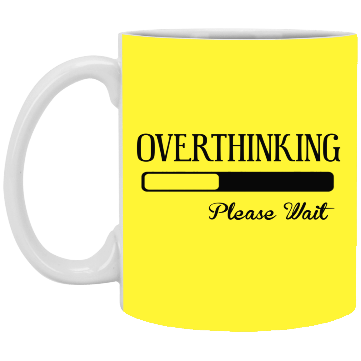 Overthinking-11oz White Mug
