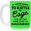 Rattle My Cage-15oz White Mug