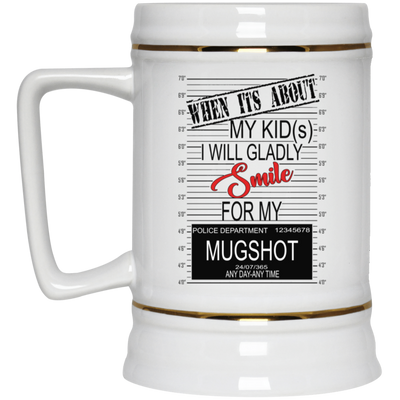 Mugshot-Beer Stein 22oz.