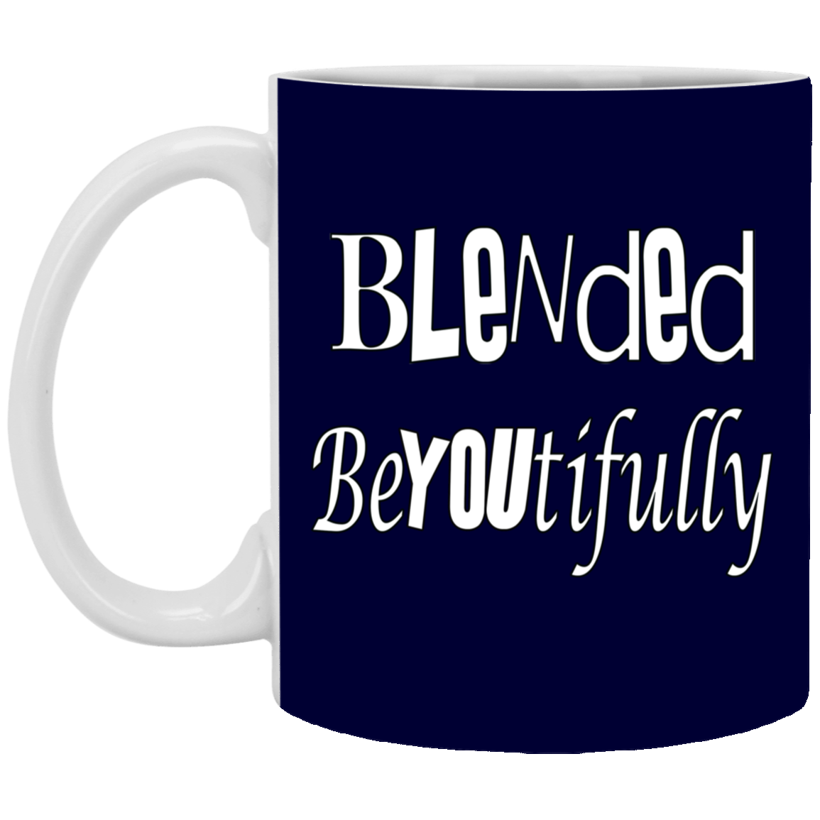 Blended -11oz White Mug