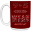 9 to 5-15oz Ceramic White Mug