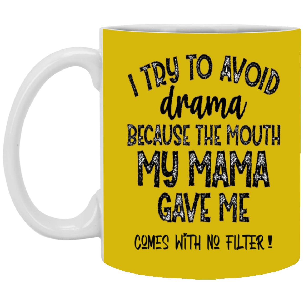 No Filter-11oz White Mug