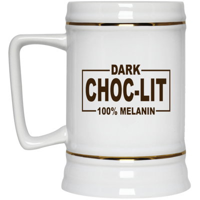 Dark Choc-Lit-Beer Stein 22oz.