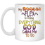 Biggest Flex-11oz White Mug
