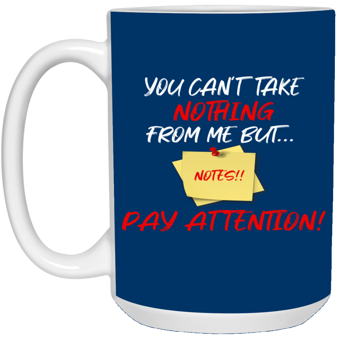 Notes-15oz White Mug