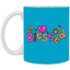 Blessed Flowers-11oz White Mug
