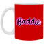 Baddie Gradient-11oz White Mug