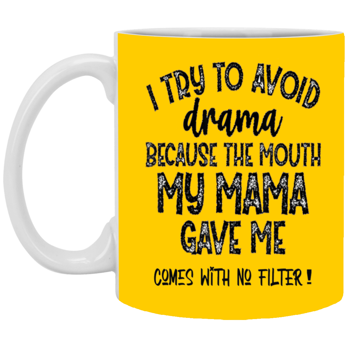 No Filter-11oz White Mug