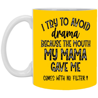 No Filter-11oz White Mug