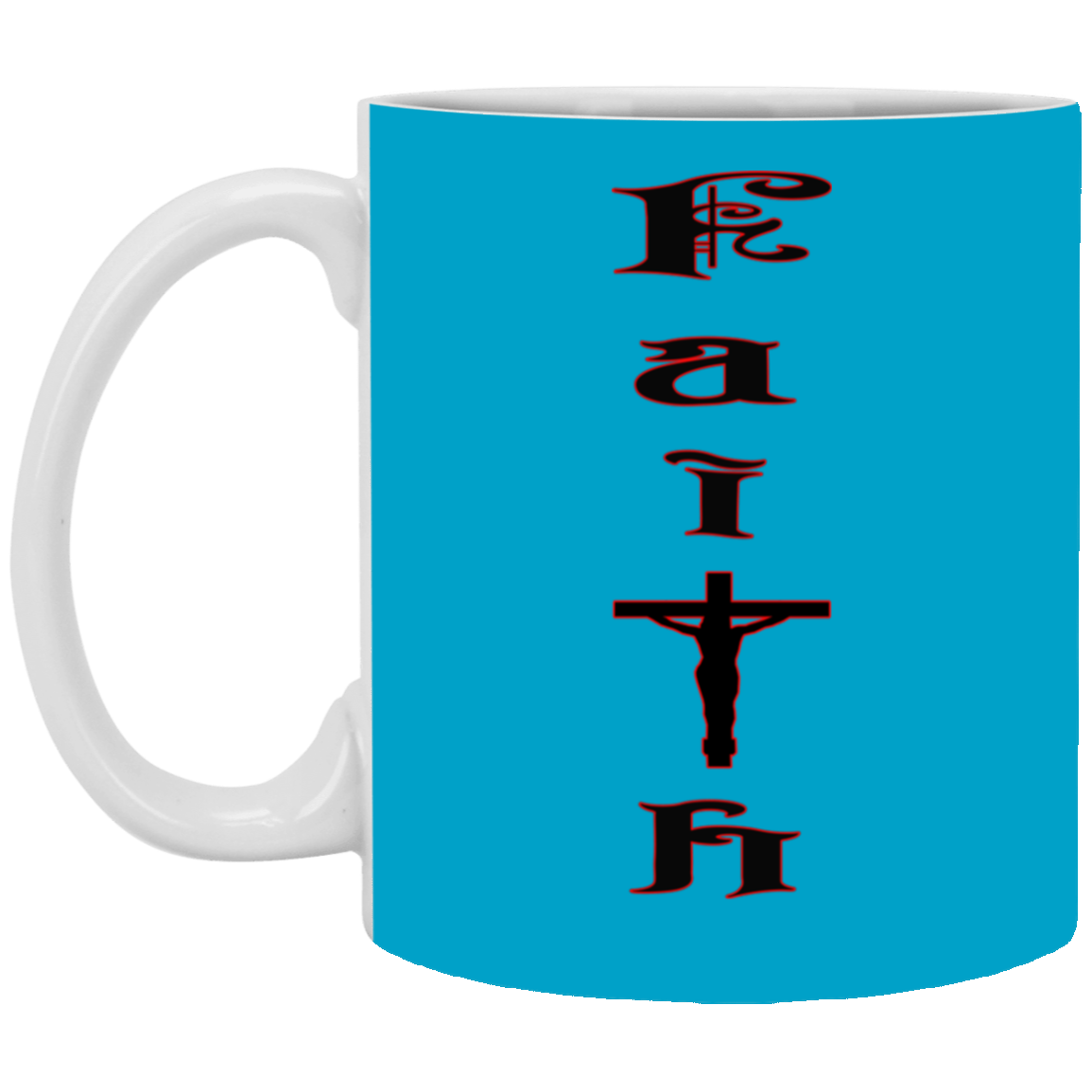 Faith-11oz White Mug