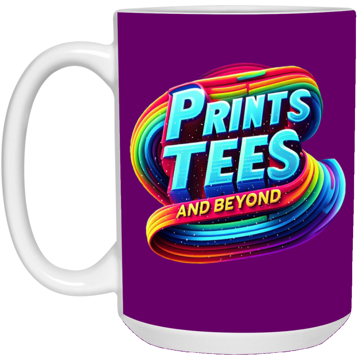 PTB-15oz Ceramic White Mug