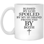Blessed by God-11oz White Mug