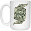 Root of Evil-Money-15oz White Mug
