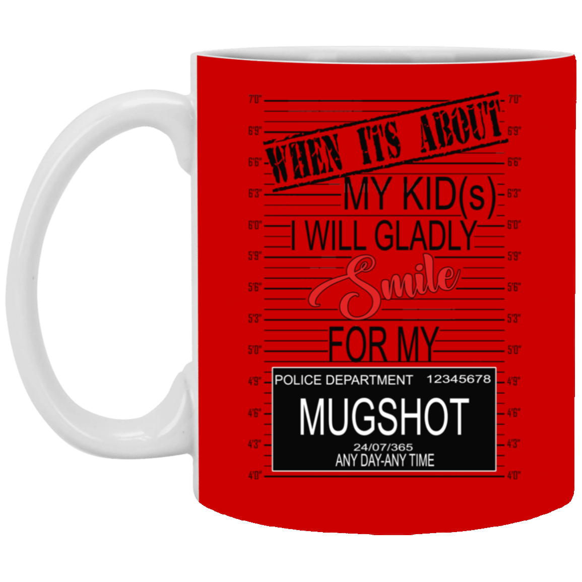 Mugshot-11oz White Mug