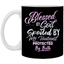 Blessed & Spoiled Gradient-11oz White Mug