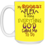 Biggest Flex-15oz White Mug
