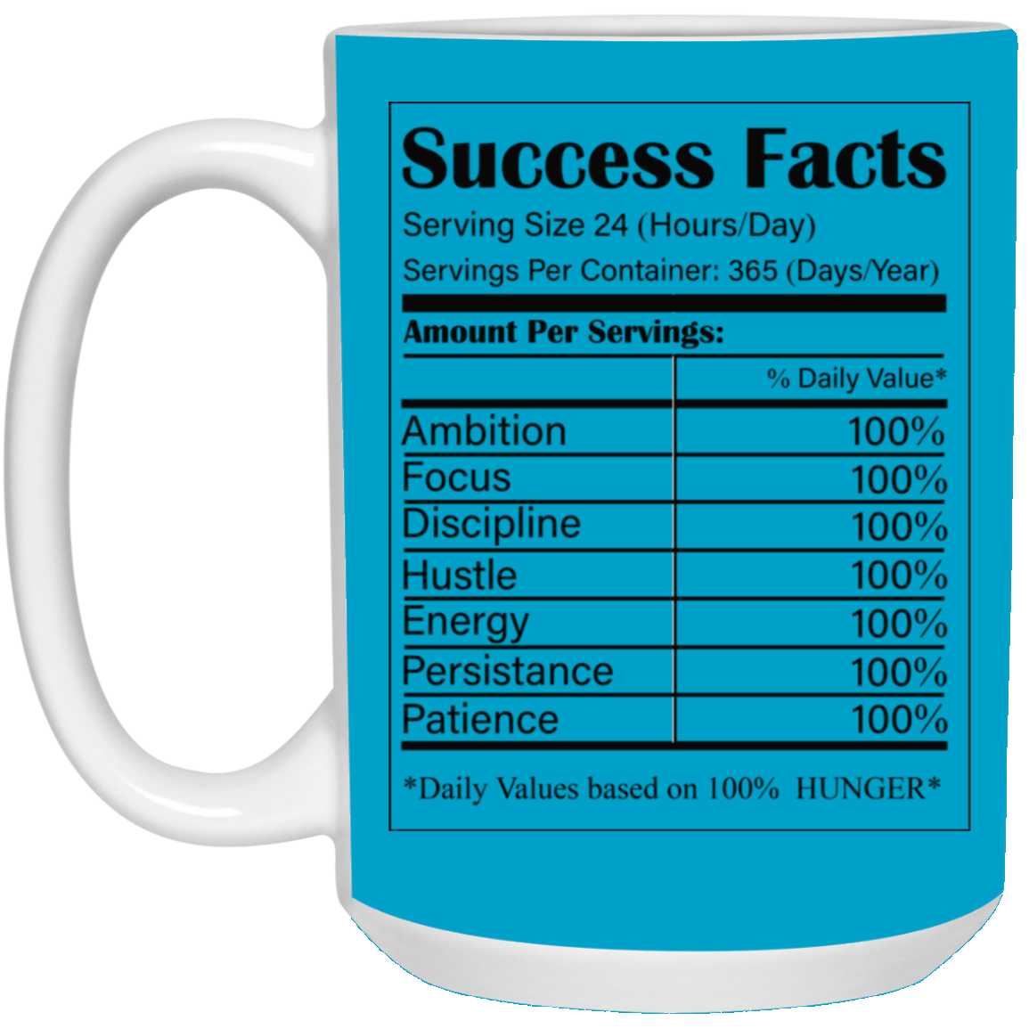 Success Facts-15oz White Mug