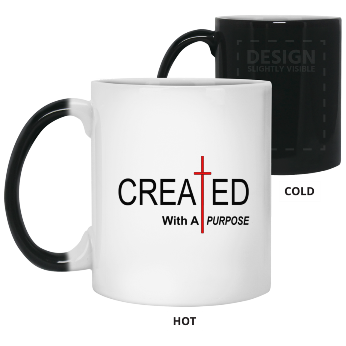 Created With Purpose-11oz Color Changing Mug
