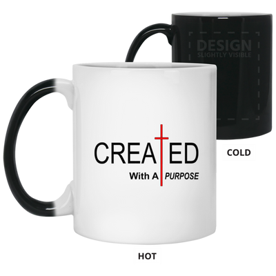 Created With Purpose-11oz Color Changing Mug