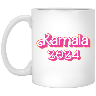 Kamala 2024-Pink-11oz Ceramic White Mug